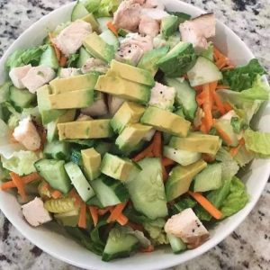 Ensalada Verde con Pollo