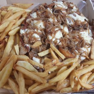 Milanesa de Ternera a la Fugazzeta XL con Fritas