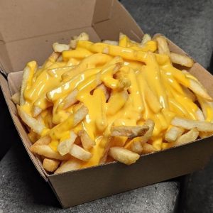 Papas Fritas con Cheddar