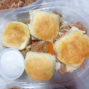 Sándwich de Bondiola con Dips