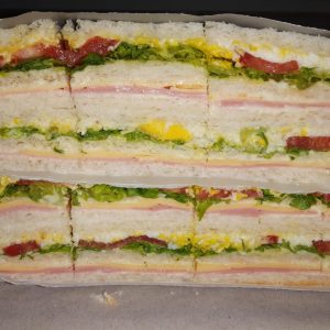 Sándwiches de Miga Triple x Plancha