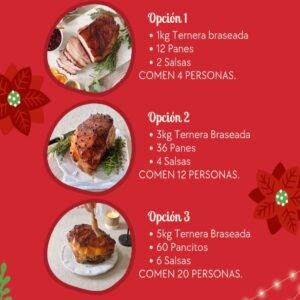 Combos Fiestas Ternera